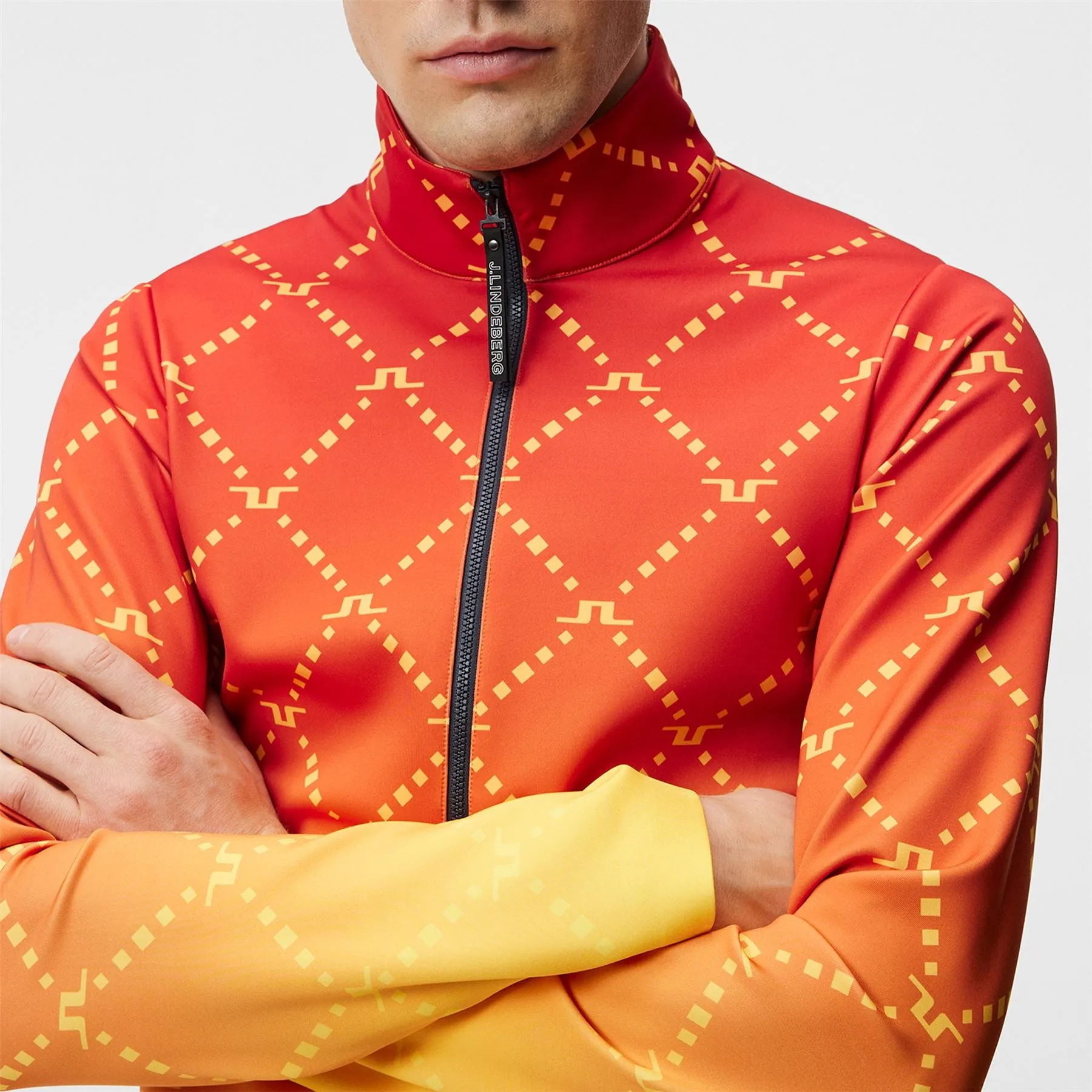 Omnia Mid Layer Sunset Fade Logo - SS23