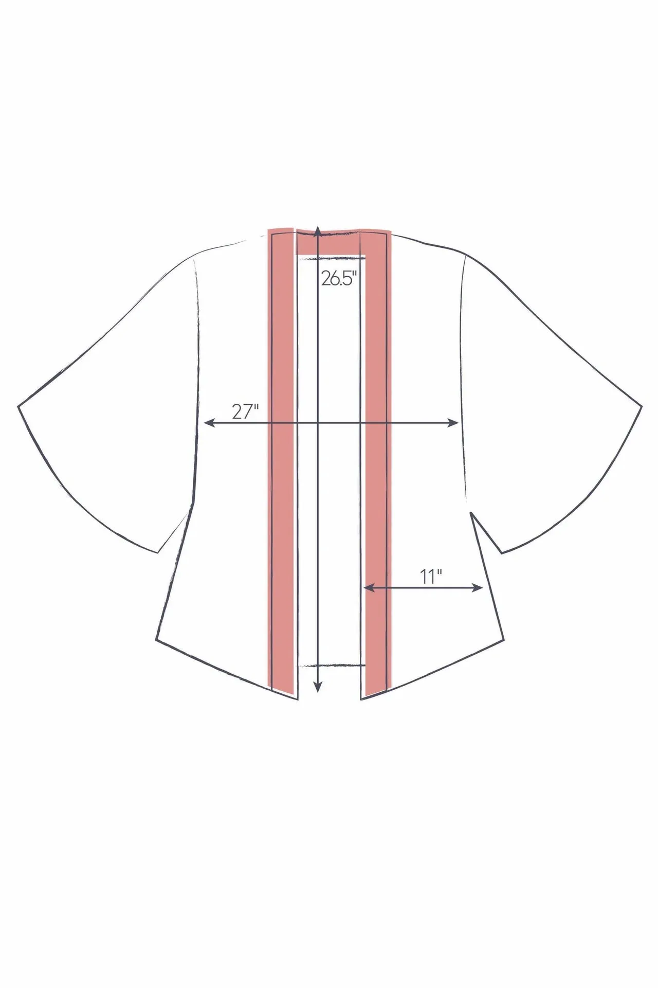Oriental Crane Kimono Jacket by Powder UK in Ochre