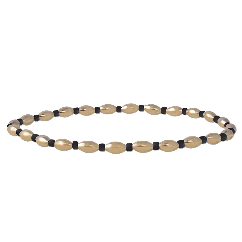 Paige Alternating Oval Beads Bracelet