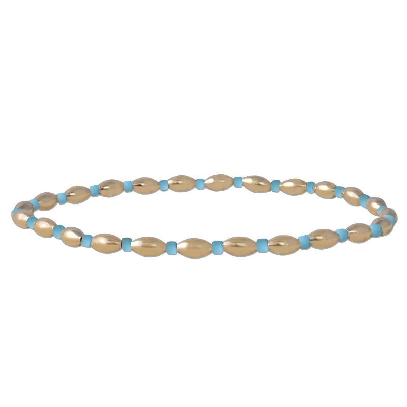 Paige Alternating Oval Beads Bracelet