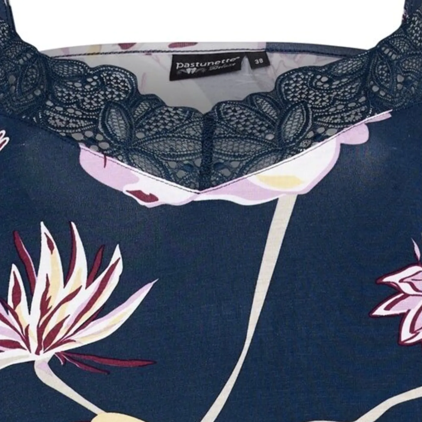 Pastunette Premium Luxury Flower Bloom Lace Nightdress