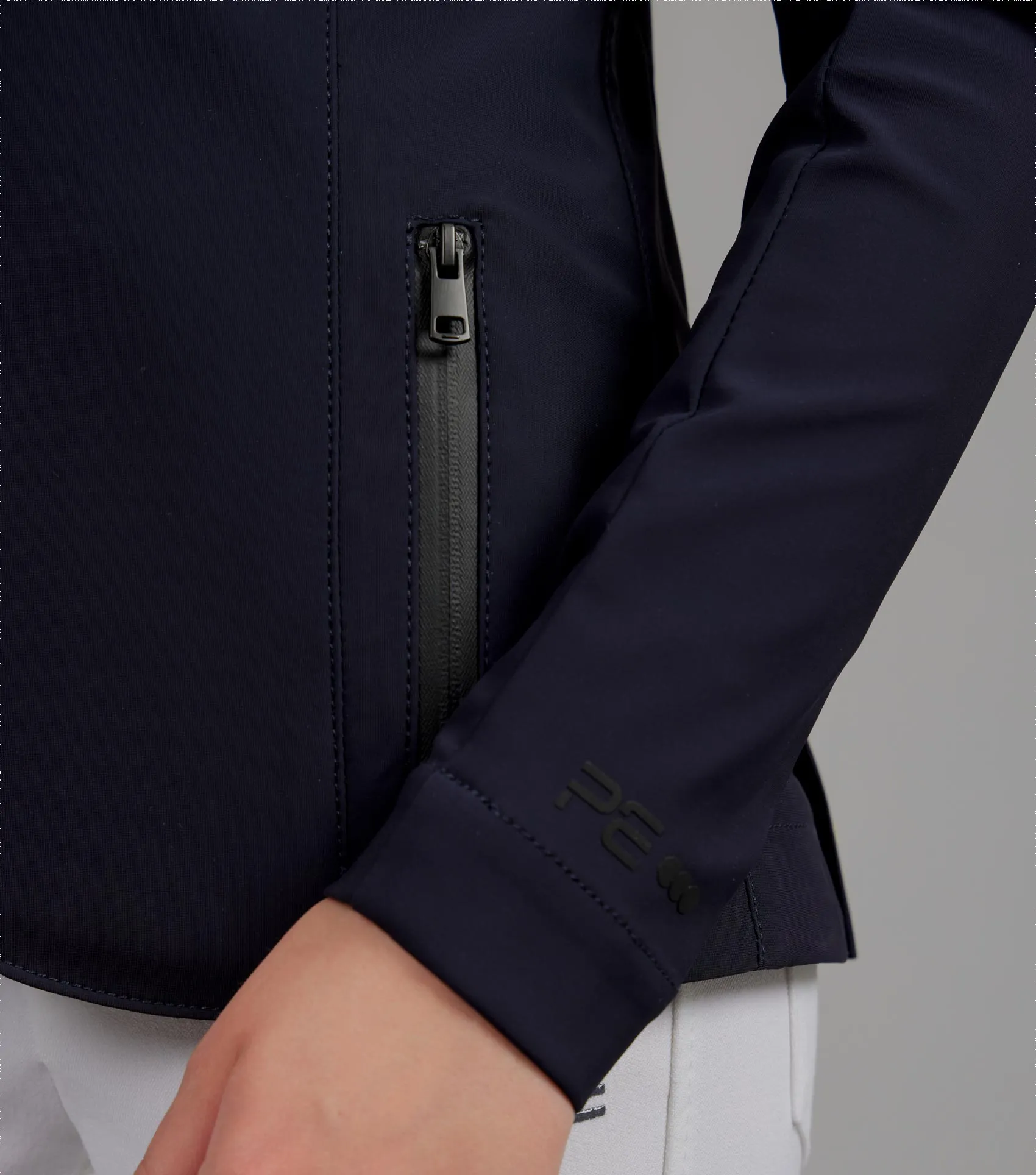 Premier Equine Evinco Girls Competition Jacket Navy