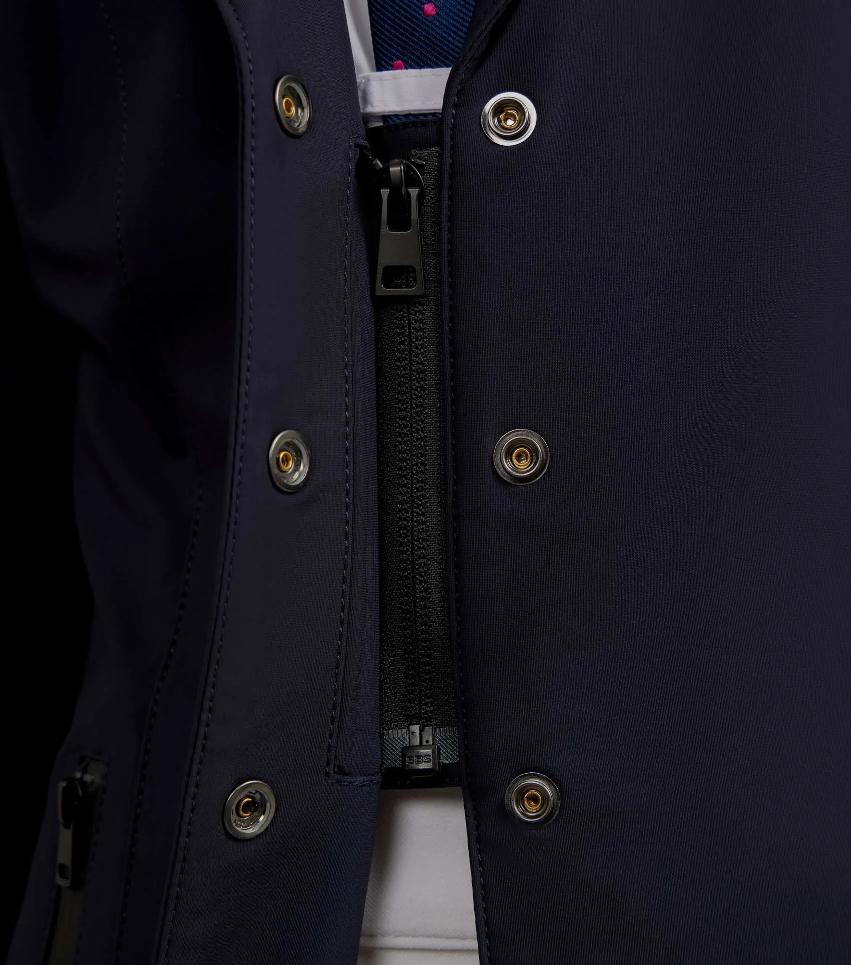 Premier Equine Evinco Girls Competition Jacket Navy