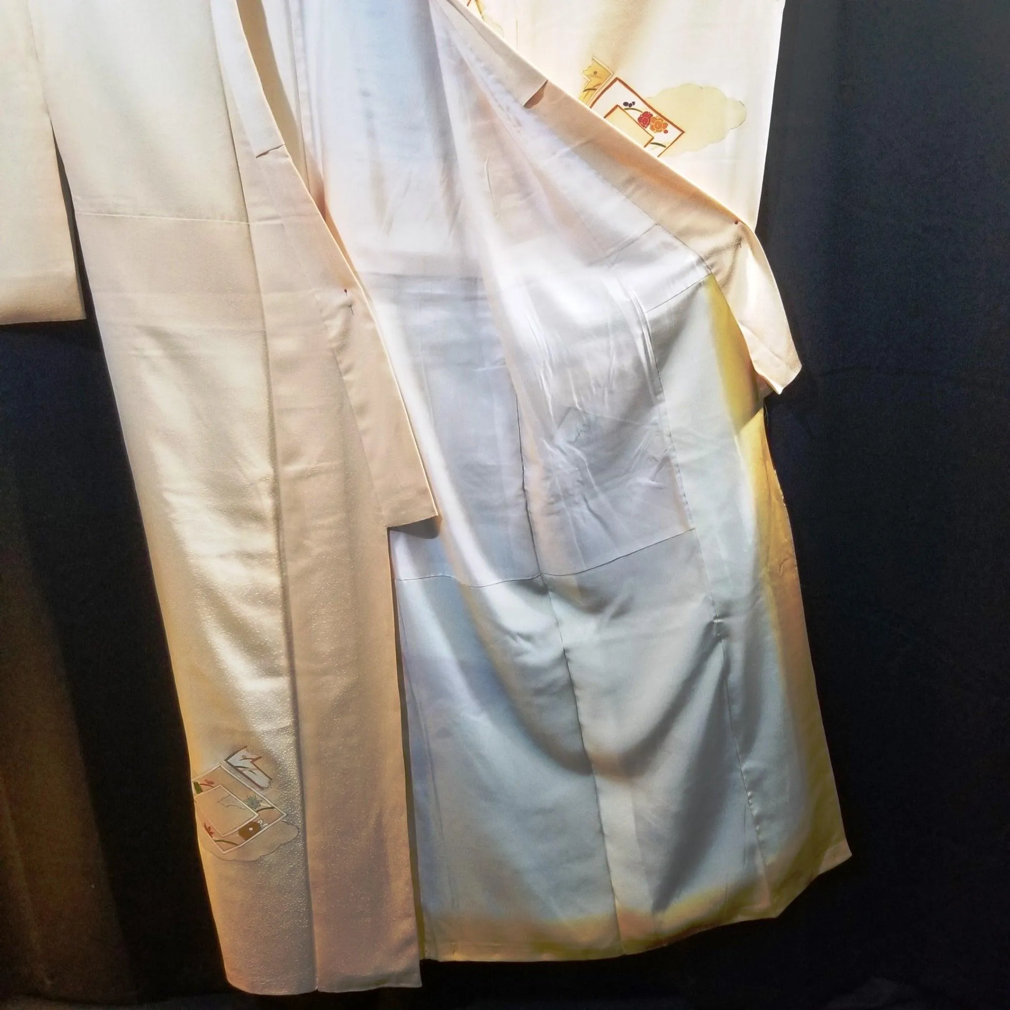 "Autumn Framed" Vintage Kimono