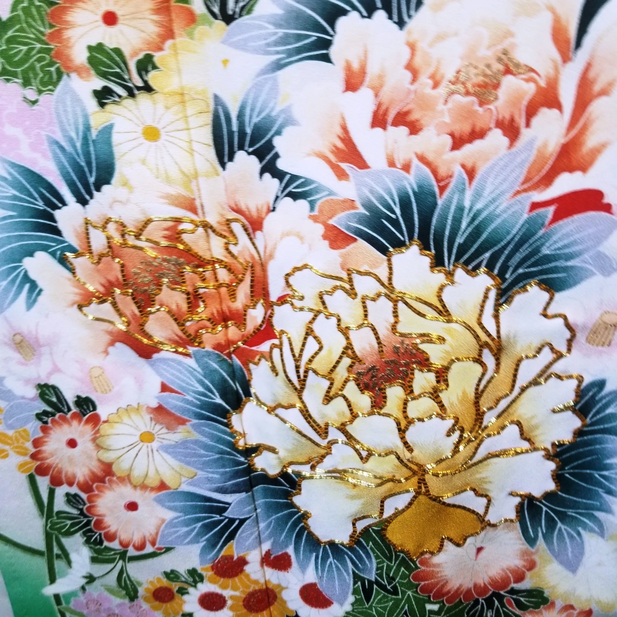 "Floral Supreme" Vintage Furisode Kimono
