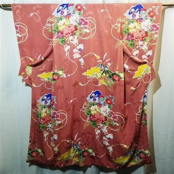 "Taisho Bouquets" Vintage Kimono