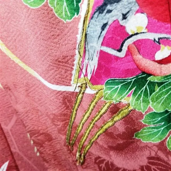 "Taisho Bouquets" Vintage Kimono