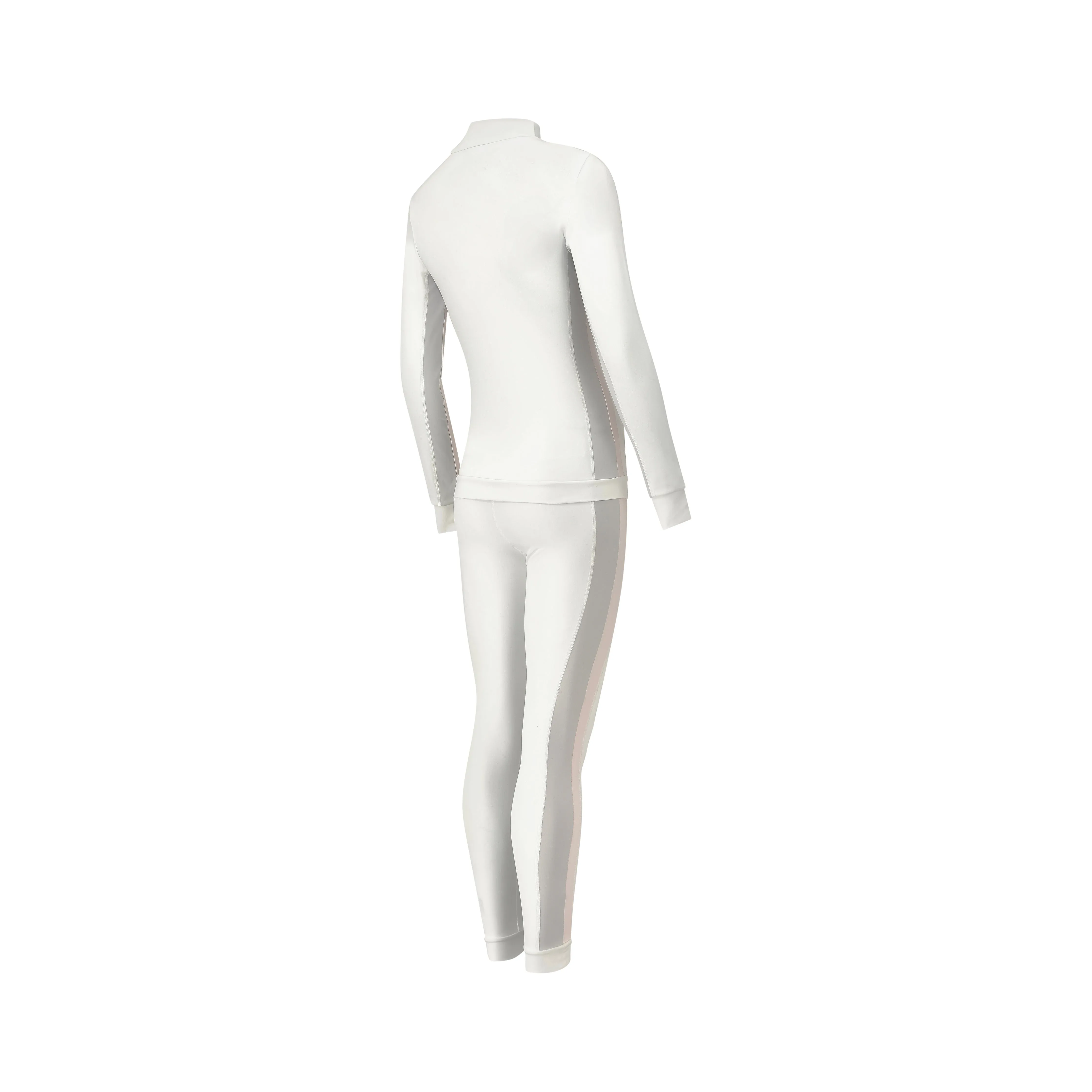 Racer Stripe Base Layer Set - White