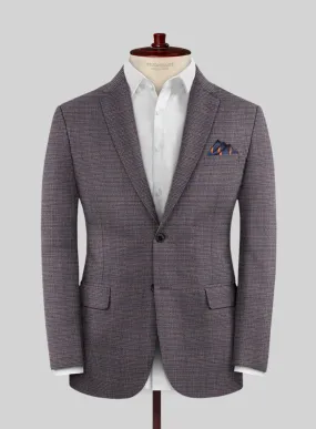 Reda Arijo Maroon Wool Jacket
