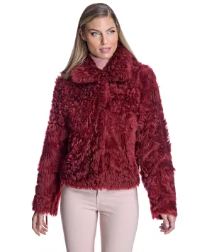Reversible Curly Lamb Jacket