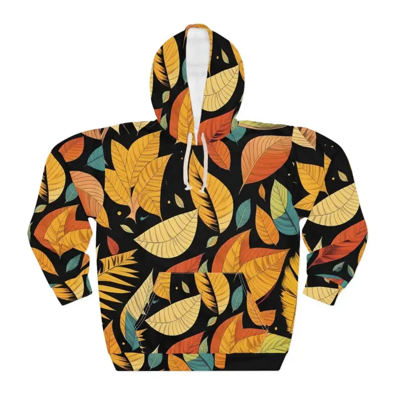Rock Fall Aop Unisex Pullover Colored Fall Leaves