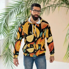Rock Fall Aop Unisex Pullover Colored Fall Leaves