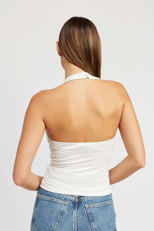 Romance is Alive Halter Top