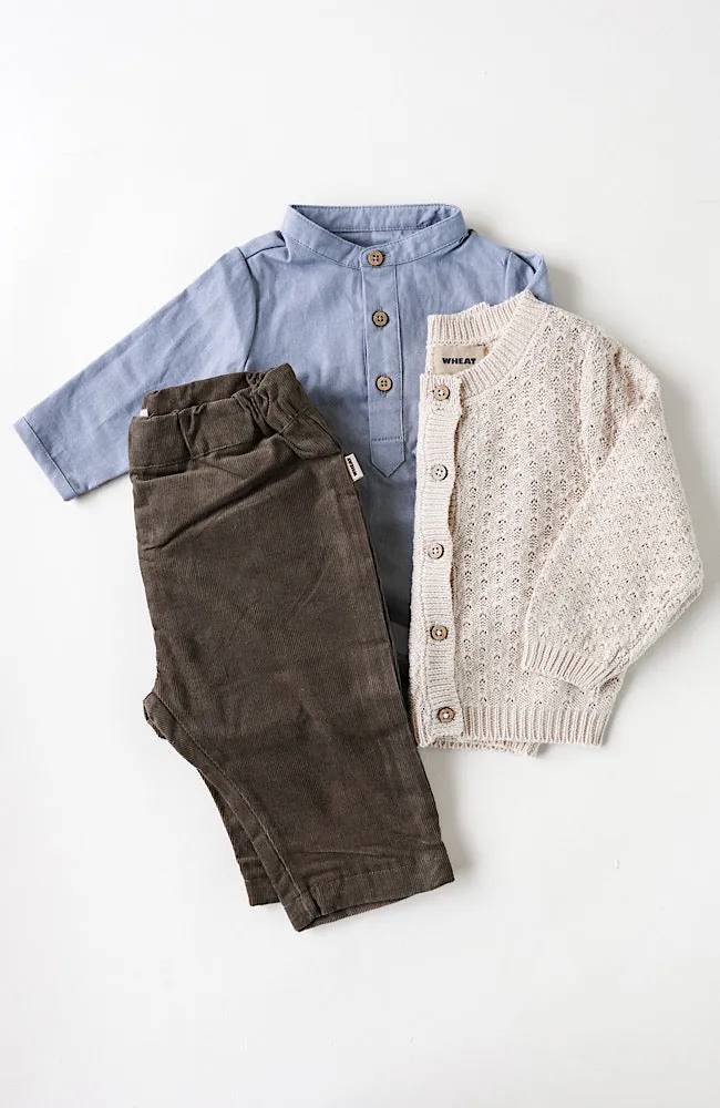 Romper Shirt Victor - Cloudy Sky