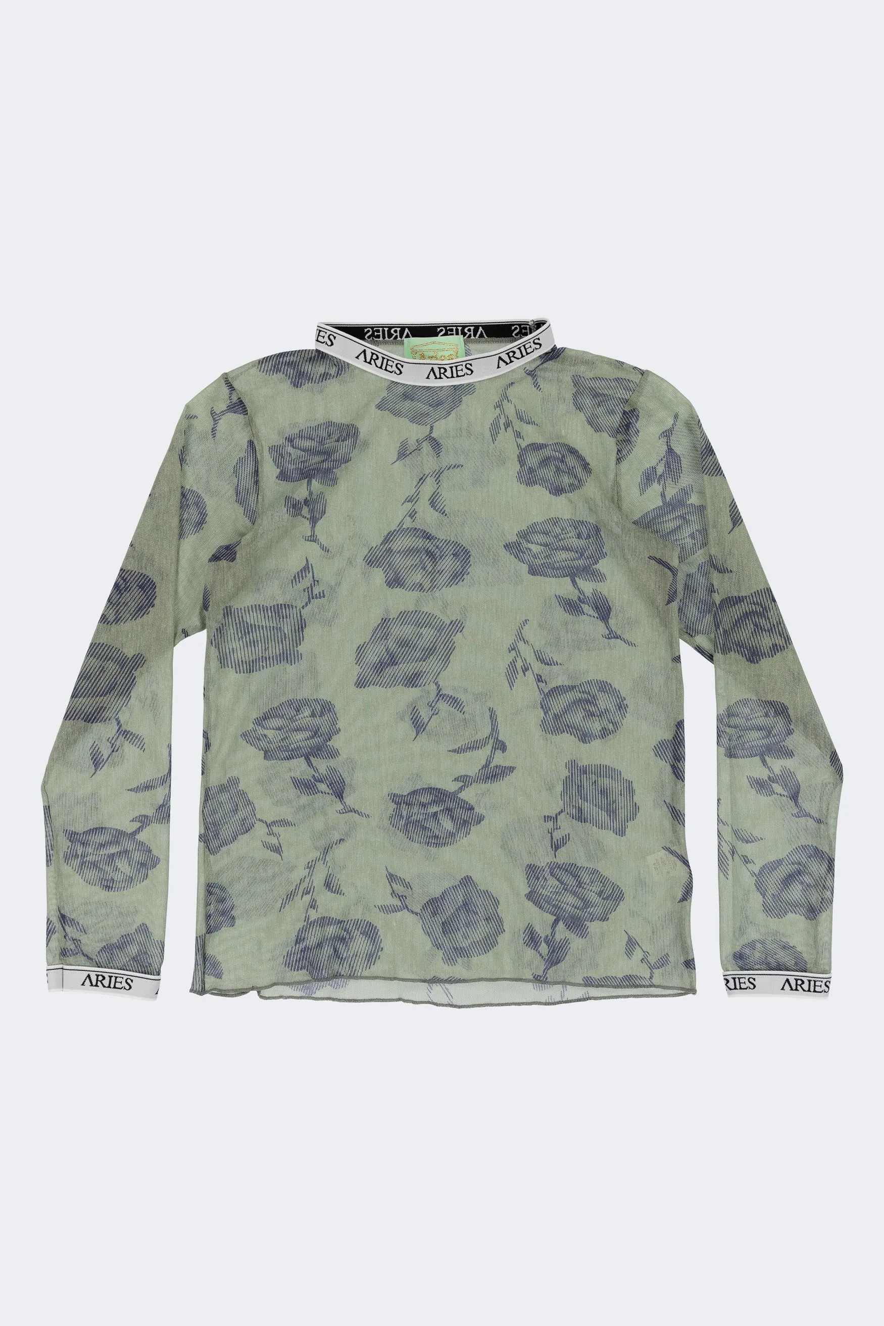 Rose Tulle LS Top