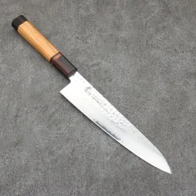 Sakai Takayuki VG10 33 Layer Damascus Gyuto 210mm Mountain cherry (12 sided) Handle