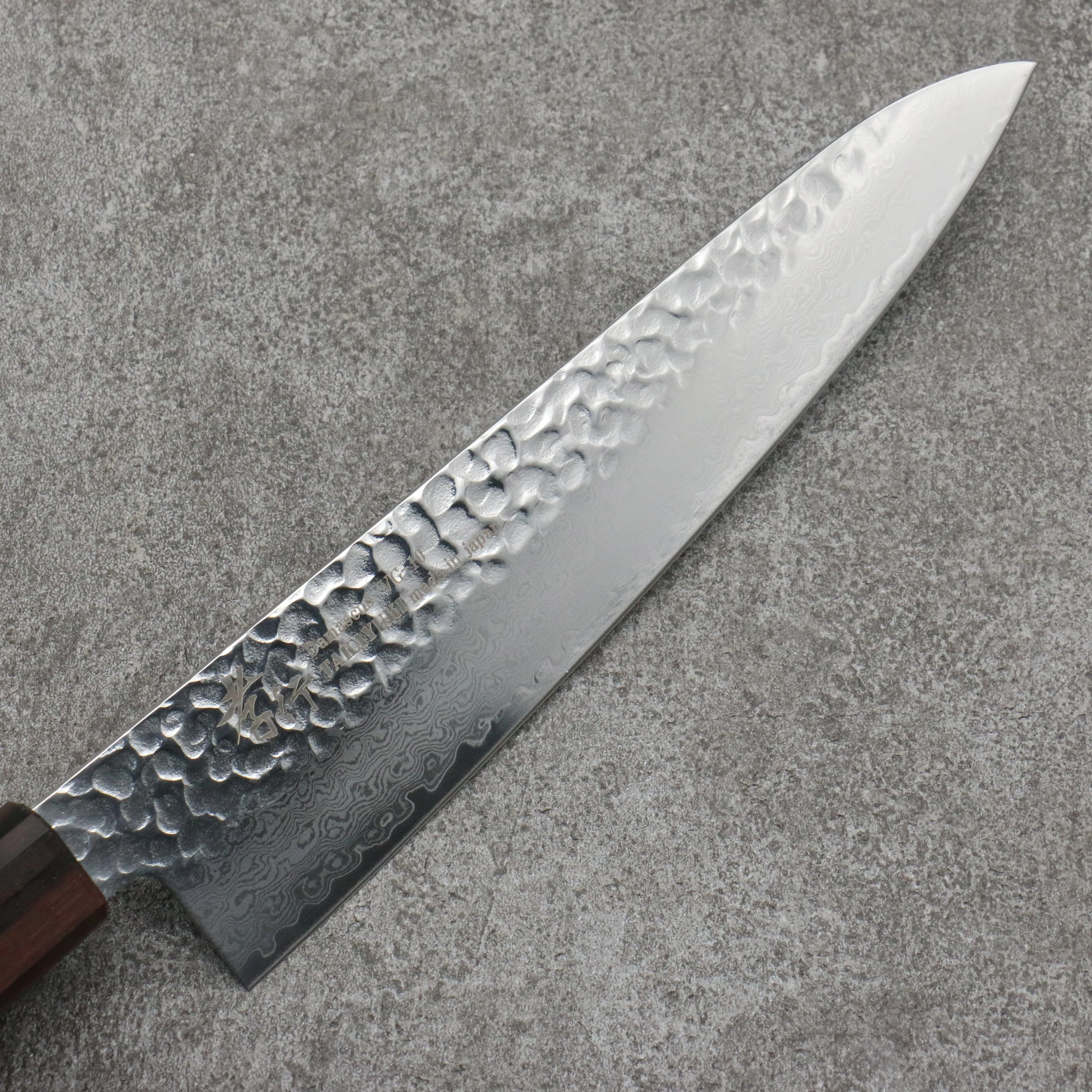 Sakai Takayuki VG10 33 Layer Damascus Gyuto 210mm Mountain cherry (12 sided) Handle