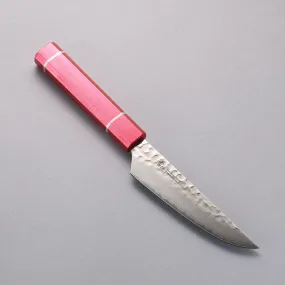 Sakai Takayuki VG10 33 Layer Damascus Steak 120mm Live oak Lacquered (Kouseki) Handle