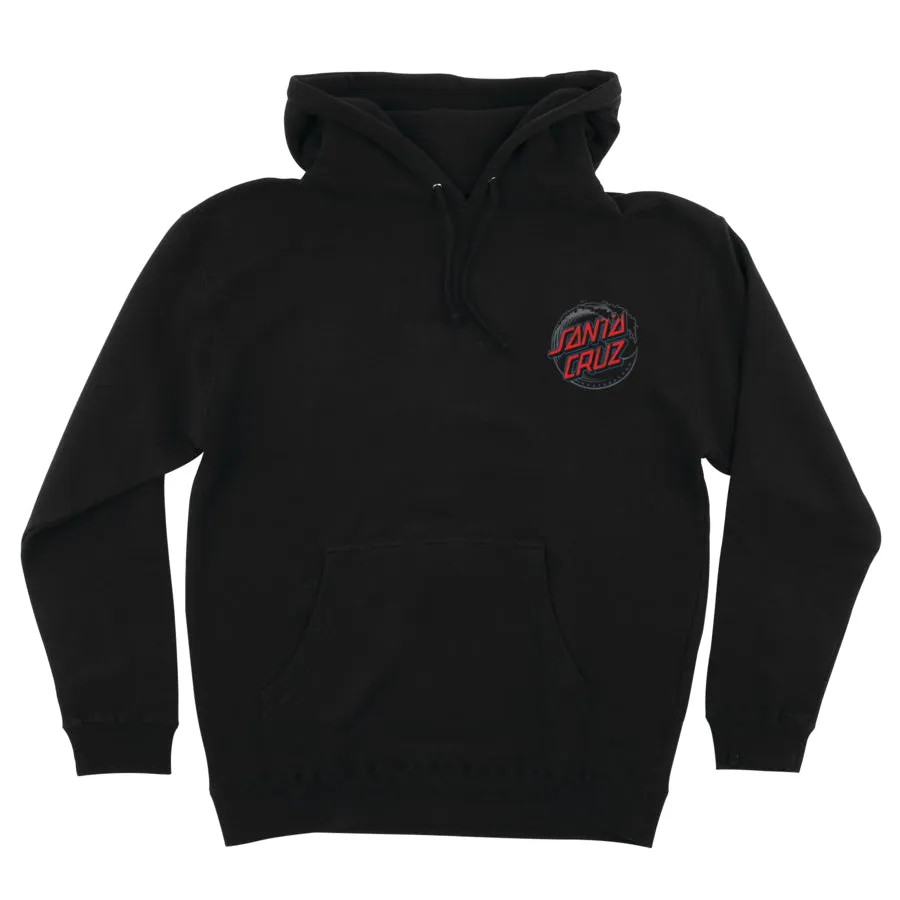 Santa Cruz Vacant Wave Dot Hoodie - Black