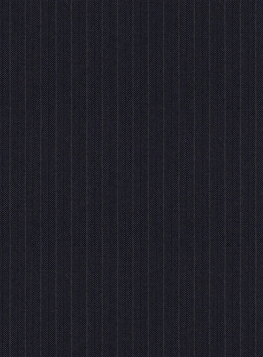 Scabal Ciasso Stripe Blue Wool Jacket
