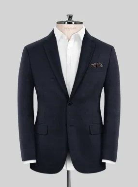 Scabal Drian Blue Wool Jacket