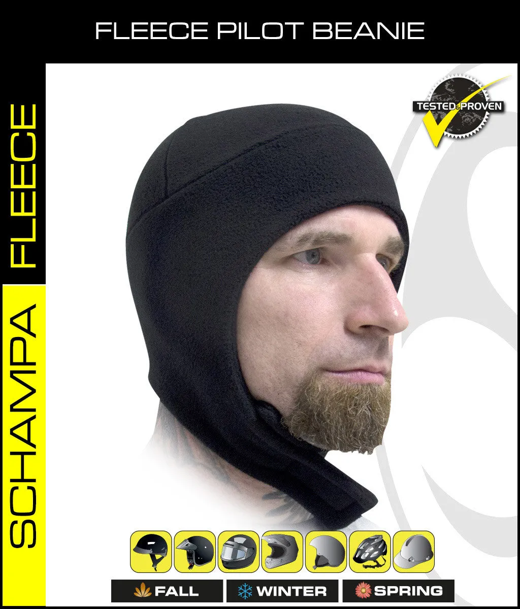 SCHAMPA Fleece Pilot Beanie