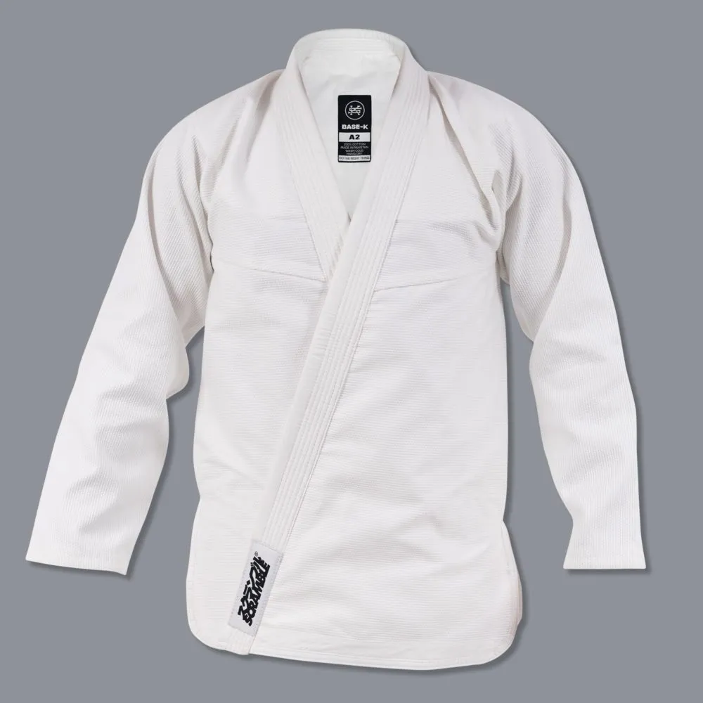 Scramble Base-K Female Gi White