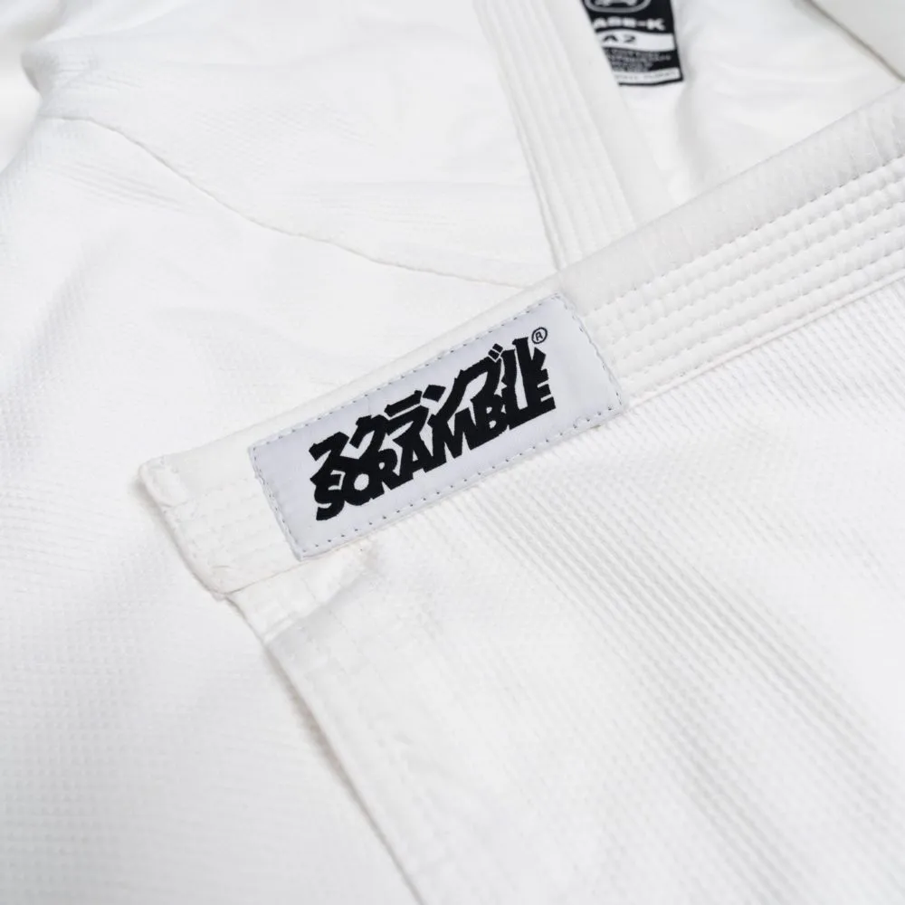 Scramble Base-K Female Gi White