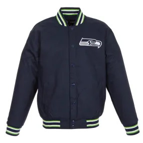 Seattle Seahawks Poly-Twill Jacket