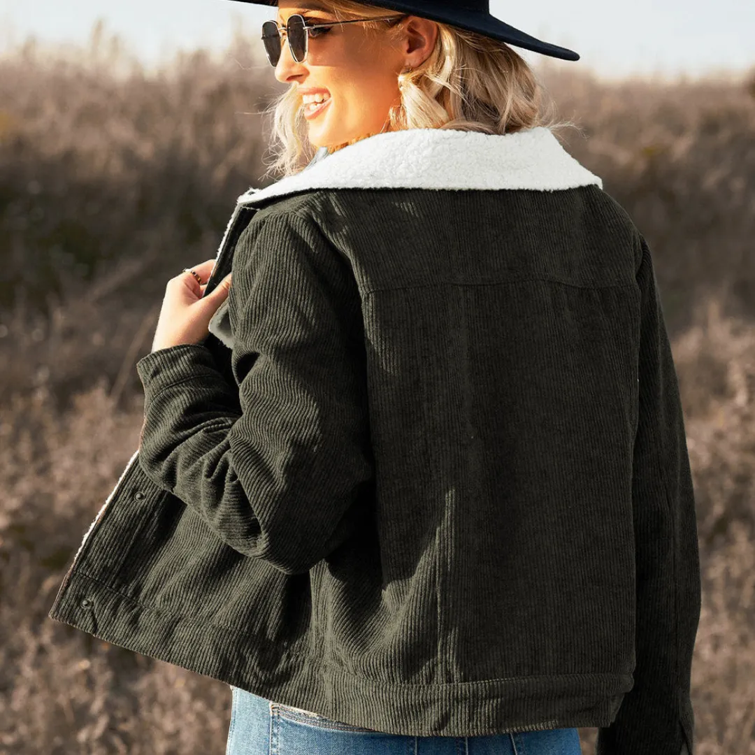 Shelly Lined Corduroy Jacket