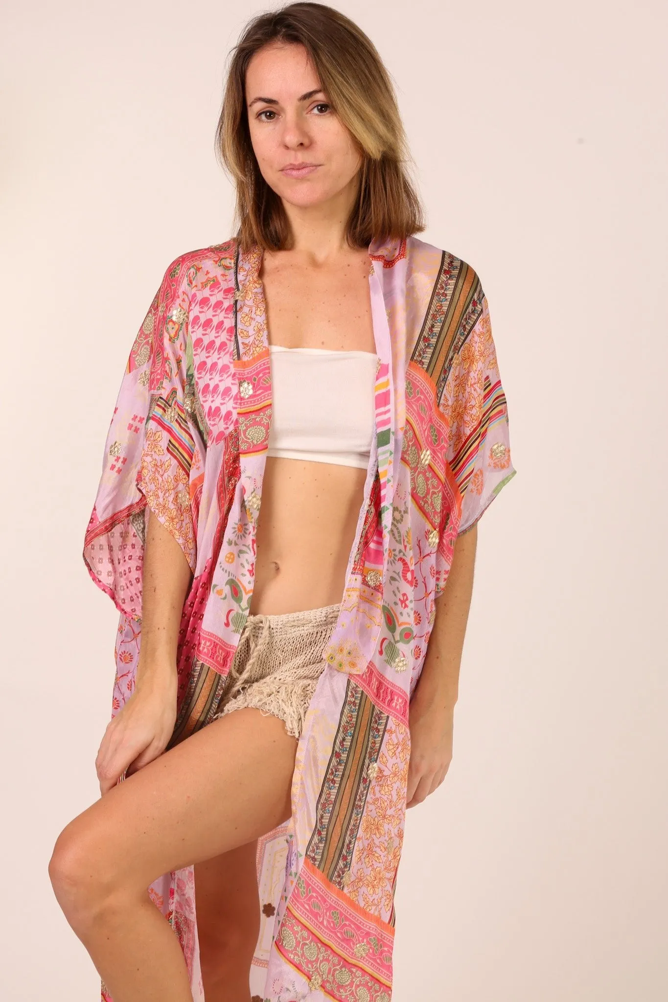 SILK KIMONO RESUKA