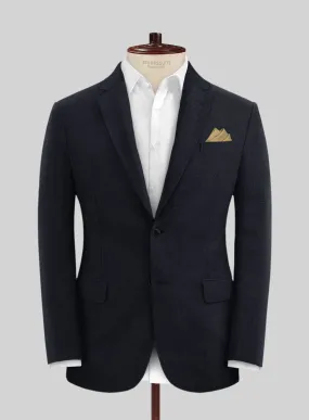 Solbiati Art Du Lin Midnight Blue Linen Jacket