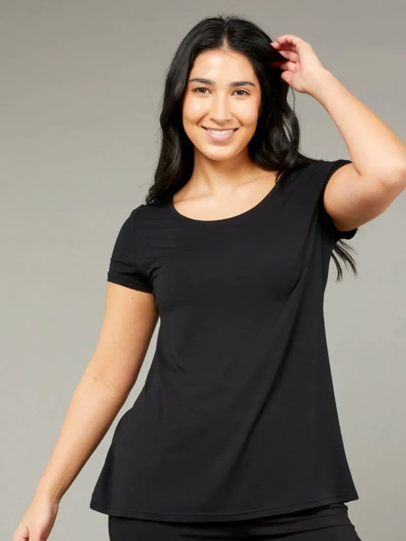 Tani Swing Tee Black