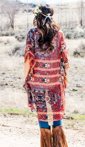 The Macy | Vintage Tribal Kimono