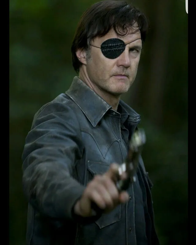 The Walking Dead Governor Leather Jacket S04