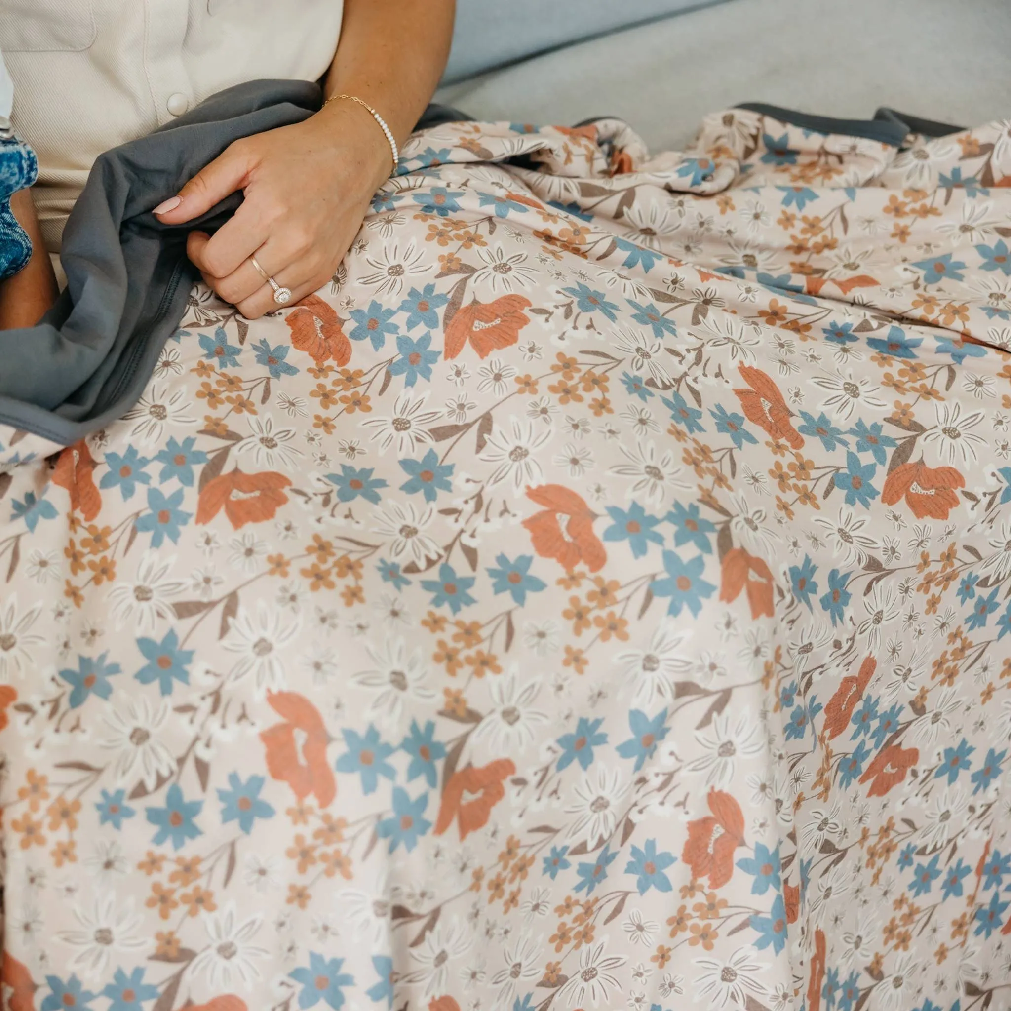 Three-Layer Jumbo Quilt - Eden
