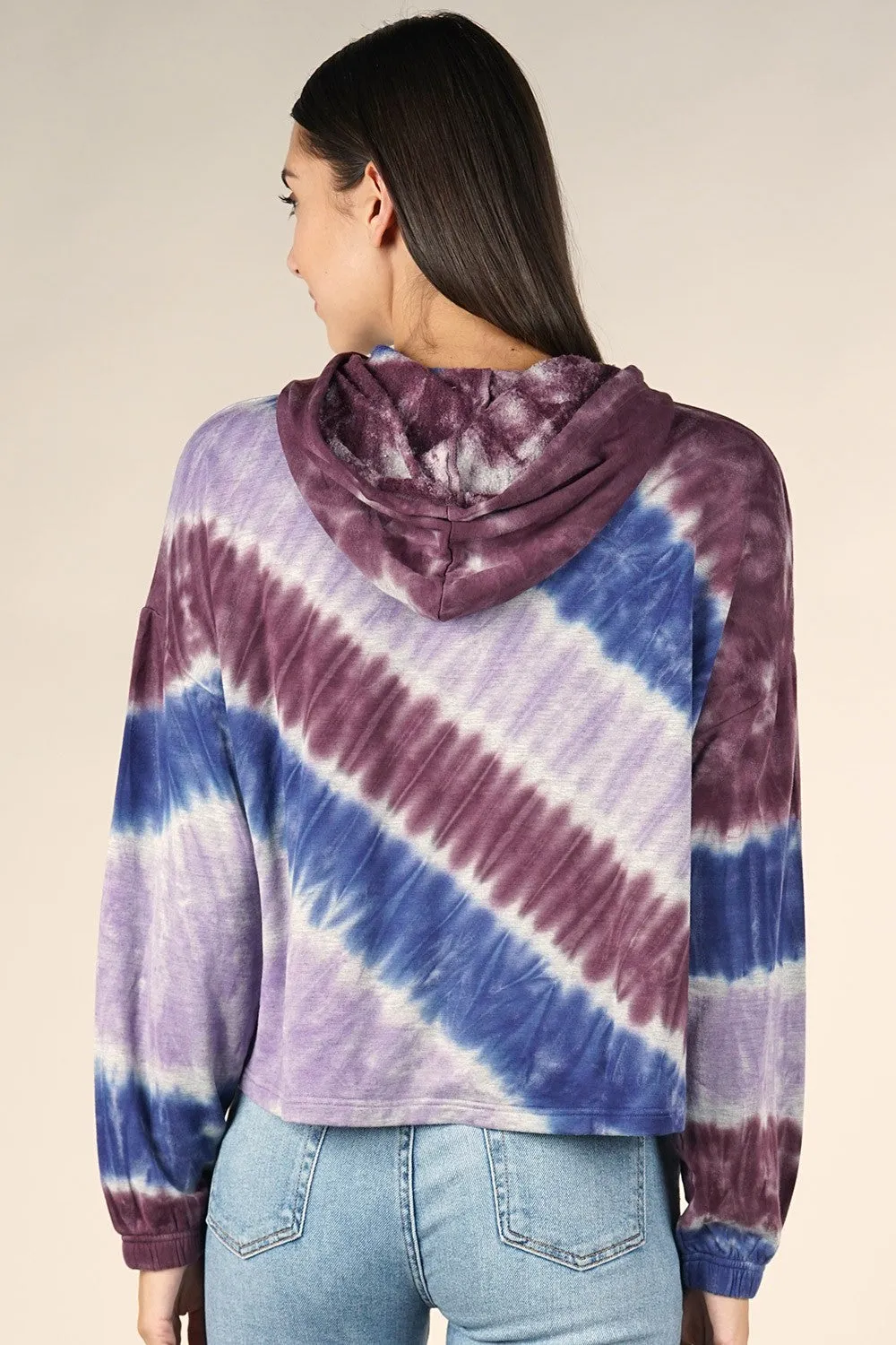 Tie Dye Pullover Hoodie