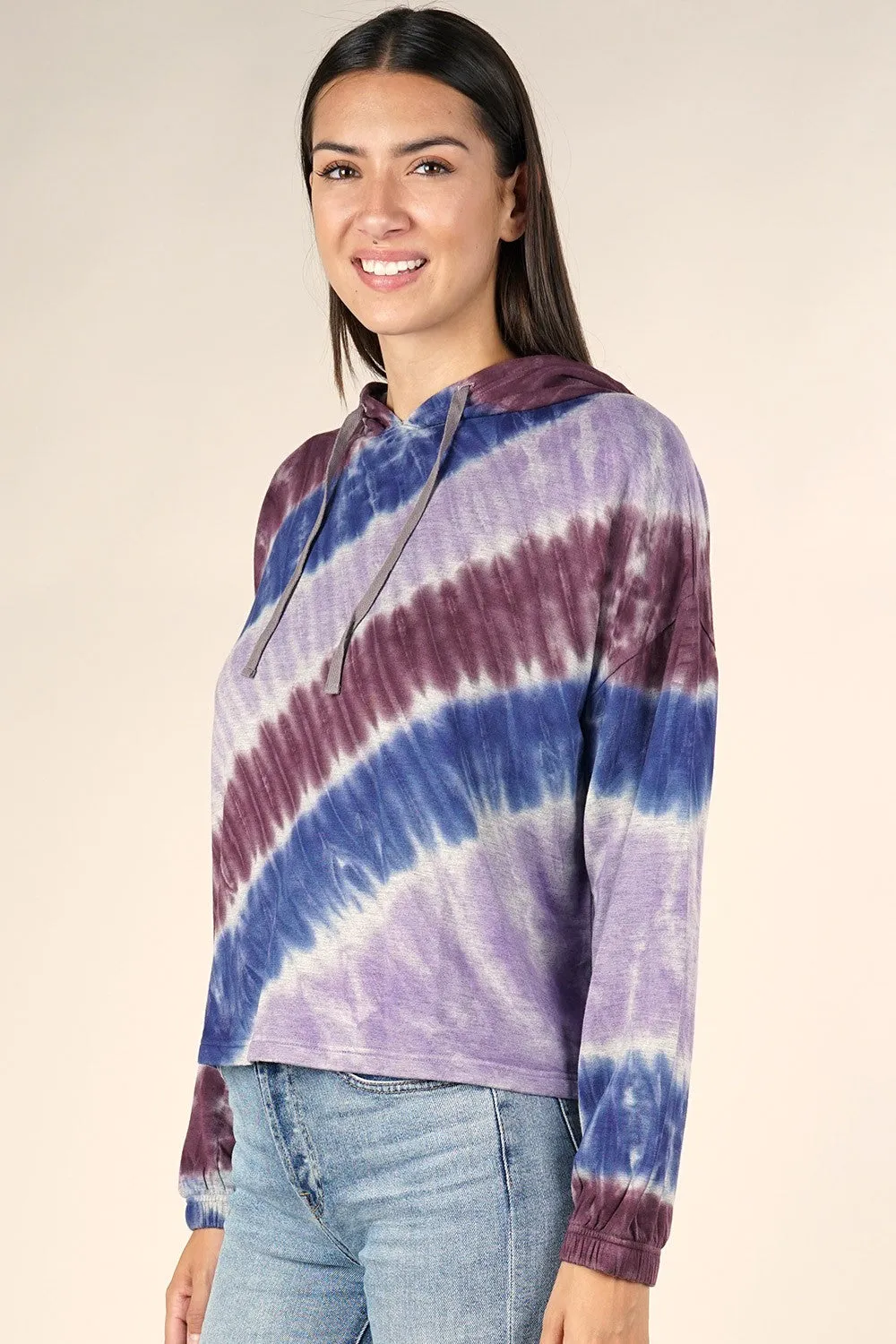 Tie Dye Pullover Hoodie