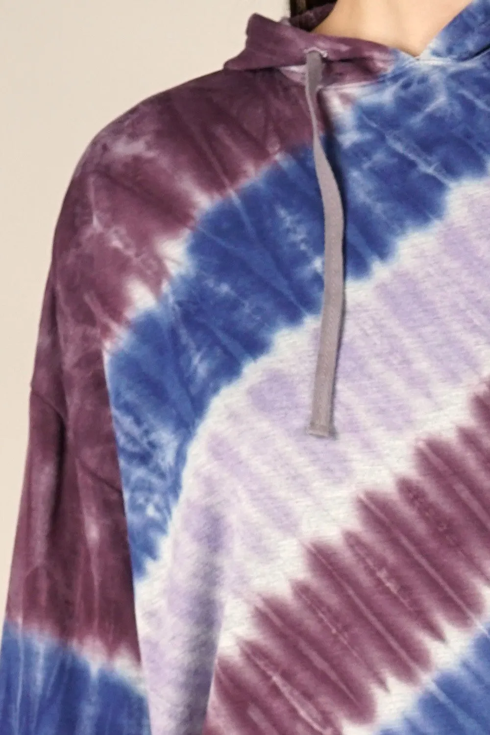Tie Dye Pullover Hoodie