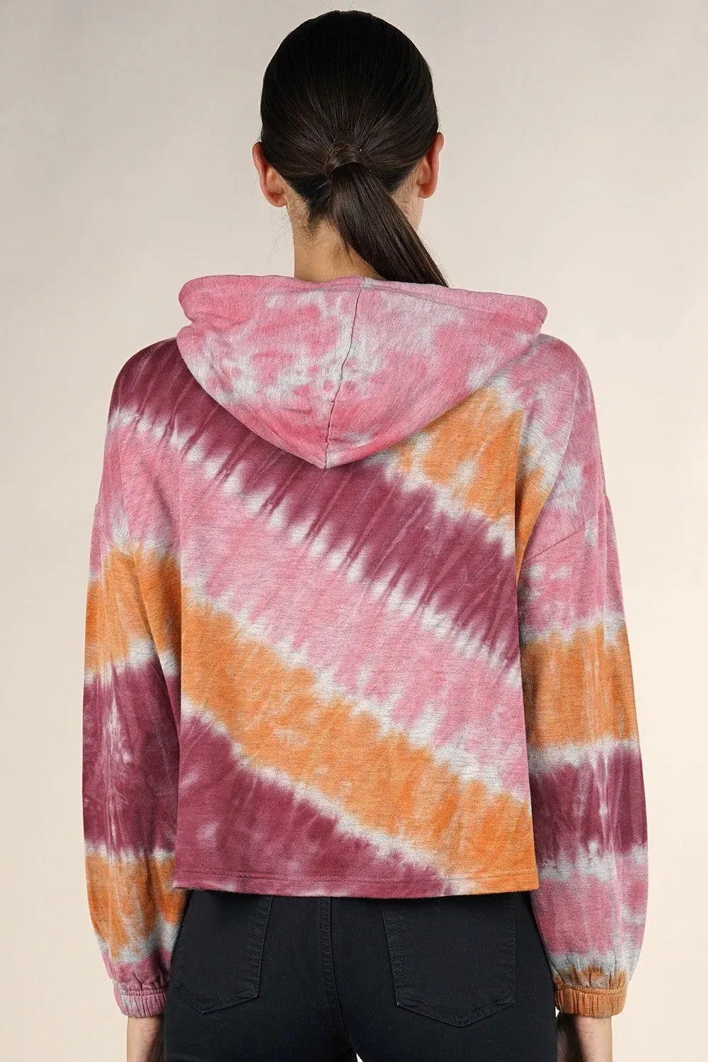 Tie Dye Pullover Hoodie