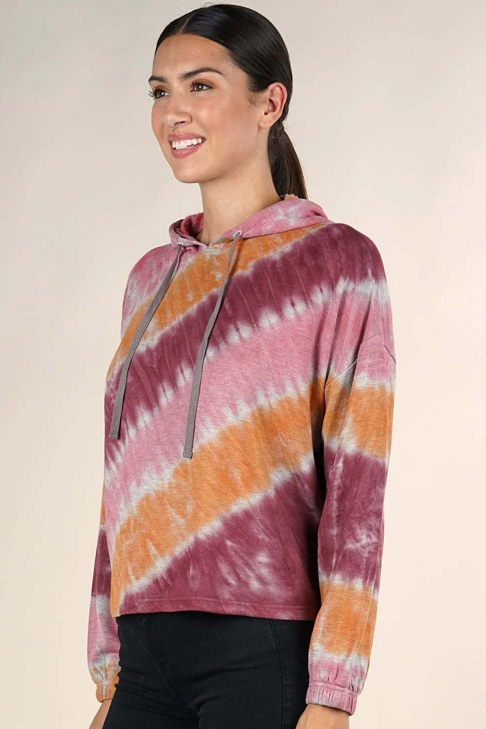 Tie Dye Pullover Hoodie