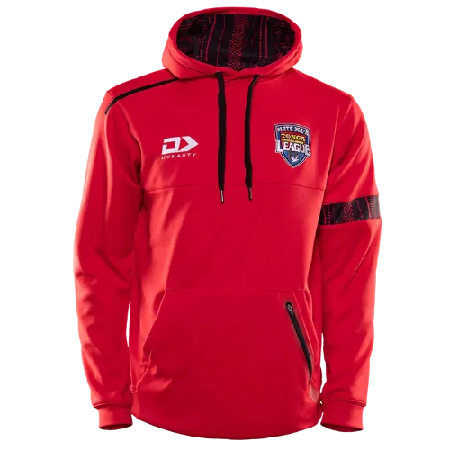 Tonga Kids Pullover Hoodie - Red