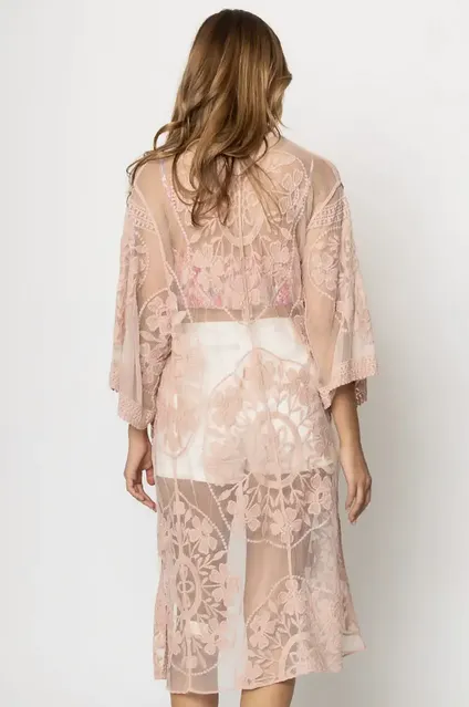 Tonya Lace Kimono