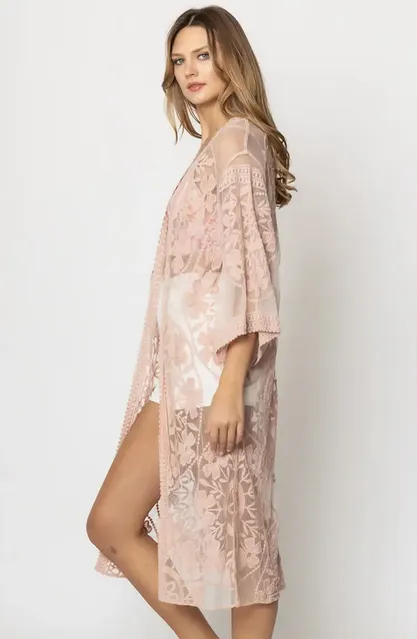 Tonya Lace Kimono