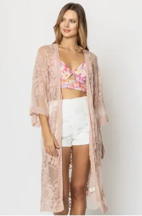 Tonya Lace Kimono