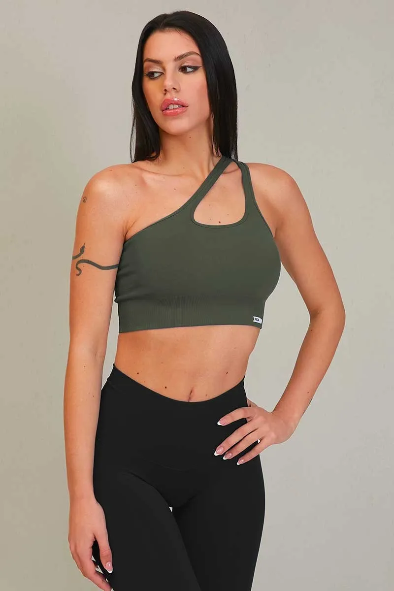 Top Monospalla Verde