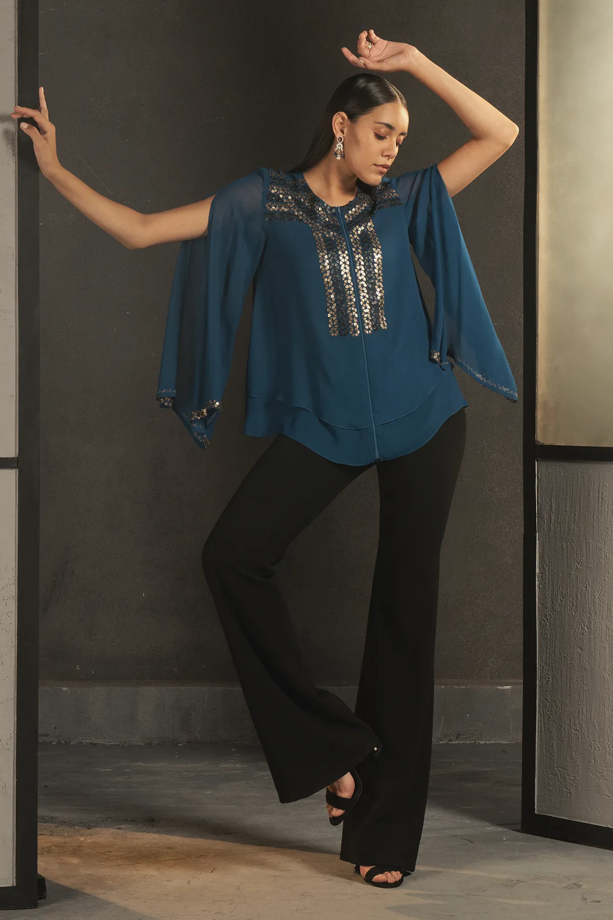 Trillium Yoke Double Layer Top