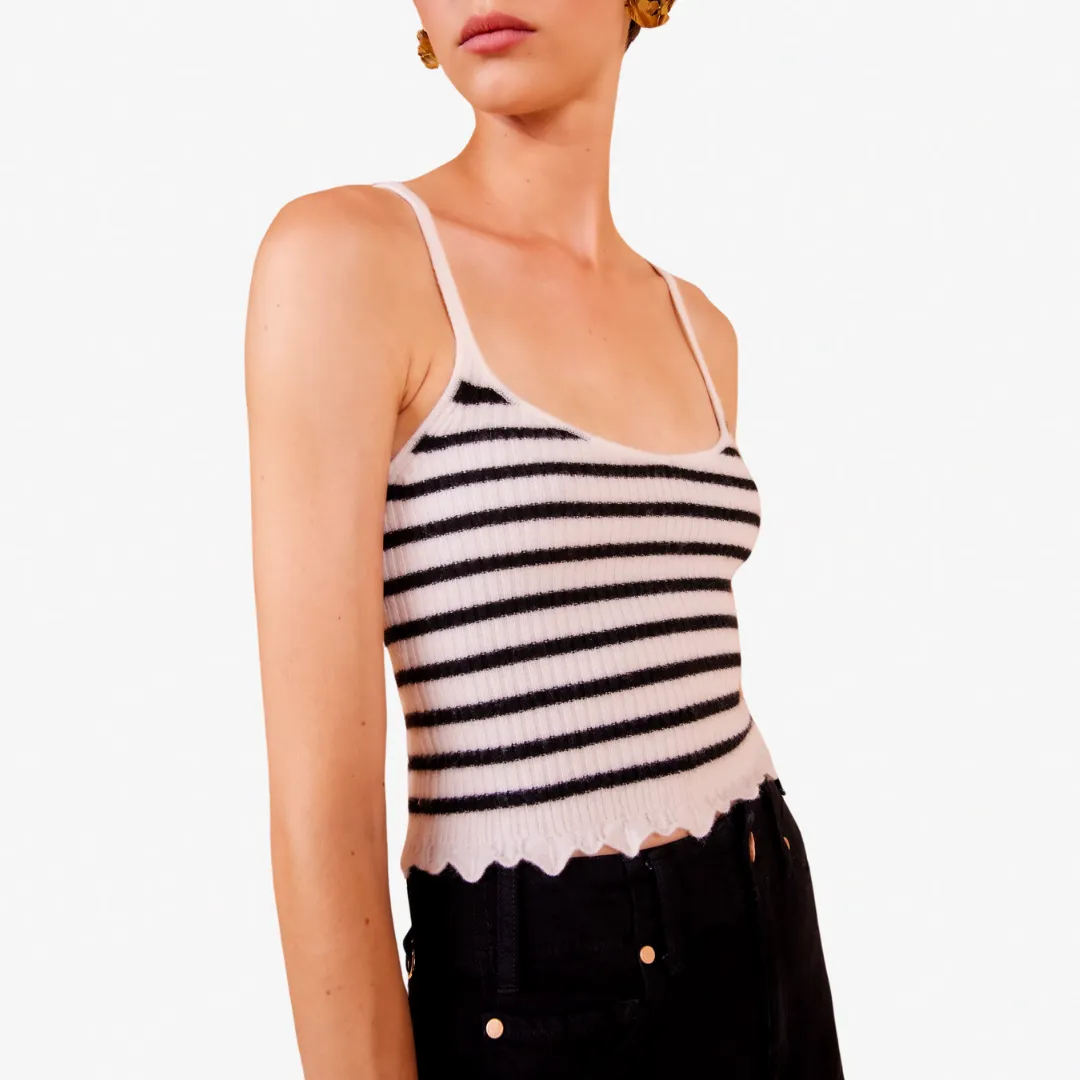 ULLA JOHNSON KLEA CASHMERE TOP