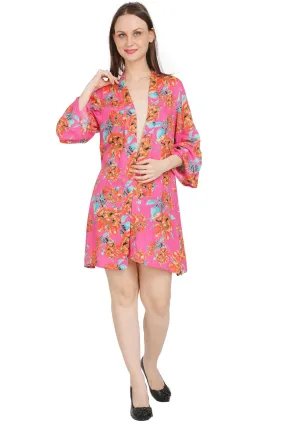 Versatile Beach Style Floral Kimono