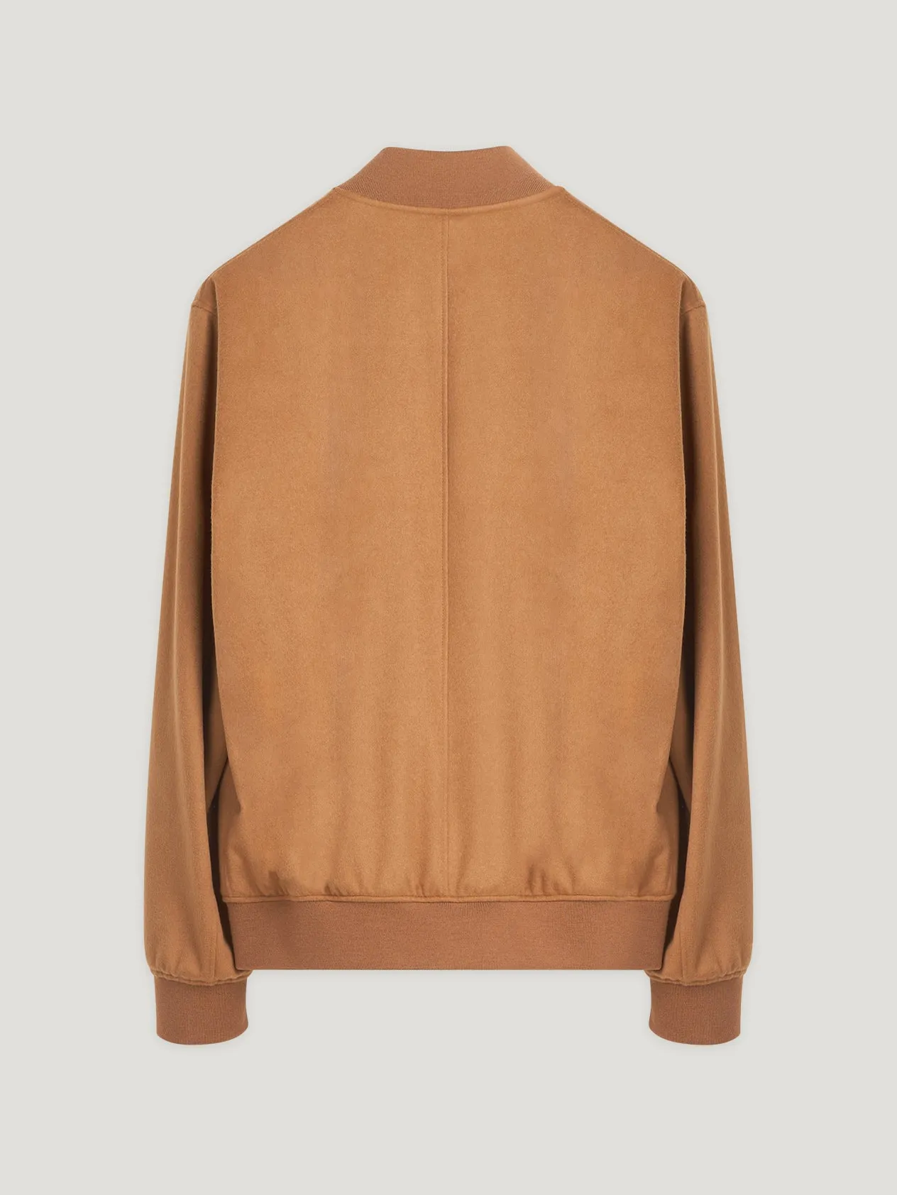 Vicuna Reversible Bomber Jacket